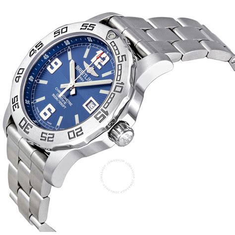 breitling colt 44 blue dial|Breitling colt 44 automatic review.